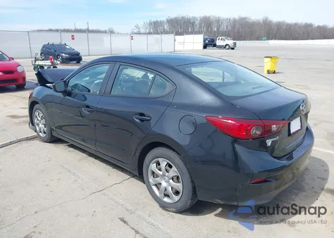 2014 Mazda Mazda3 I Sv z USA, uszkodzony, nr VIN JM1BM1T70E1173935